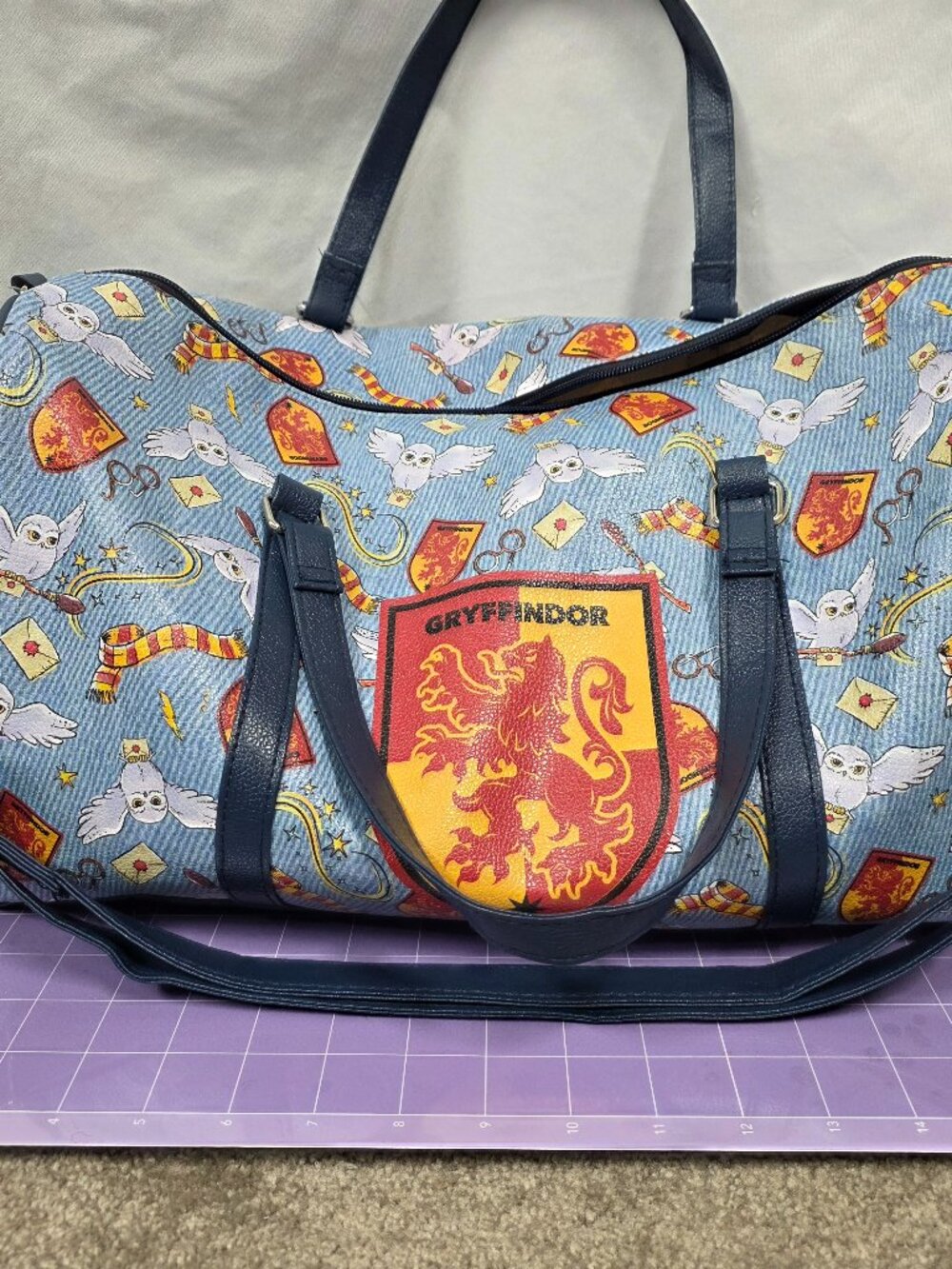 Harry Potter, Gryffindor, Weekender Bag, Overnight Bag, Hogwarts, Hedwig